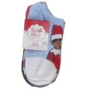 Wholesale - 5pk ELF ON THE SHELF SNOW DAYS NS SOCKS SIZE 6-8, UPC: 193159173050